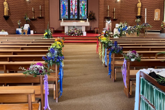 The church from the front door